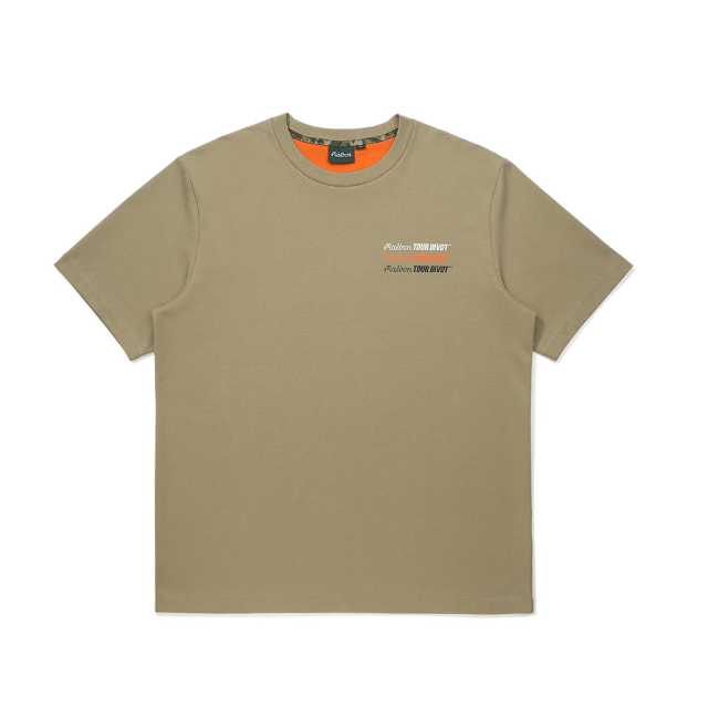 Malbon Golf Tour Divot Letter Print Graphic T-Shirt