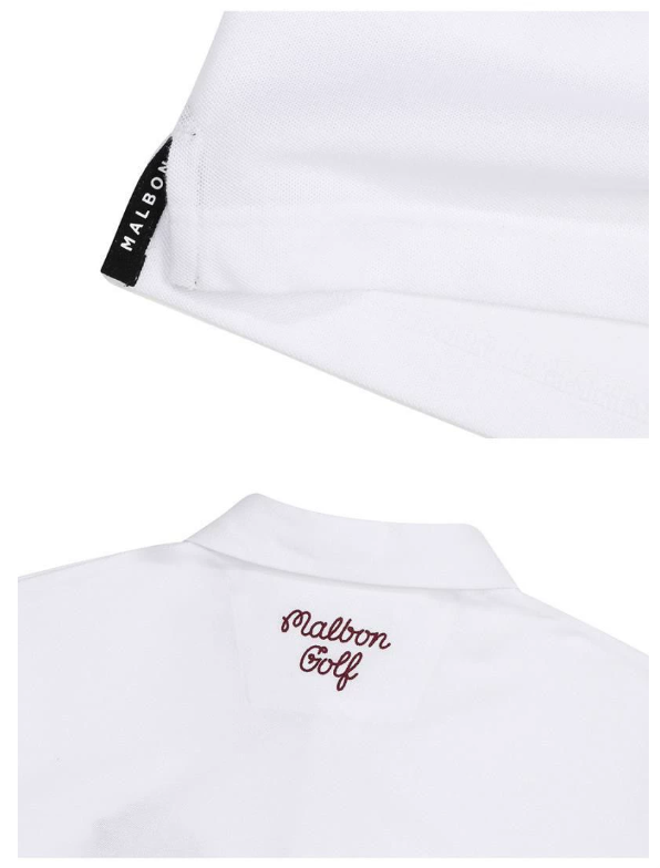 Malbon Golf Men’s Breathable Quick-Dry Polo Shirt