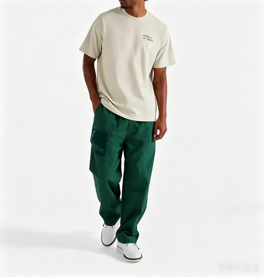 Malbon Golf Men’s Bermuda Utility Athletic Casual T-Shirt