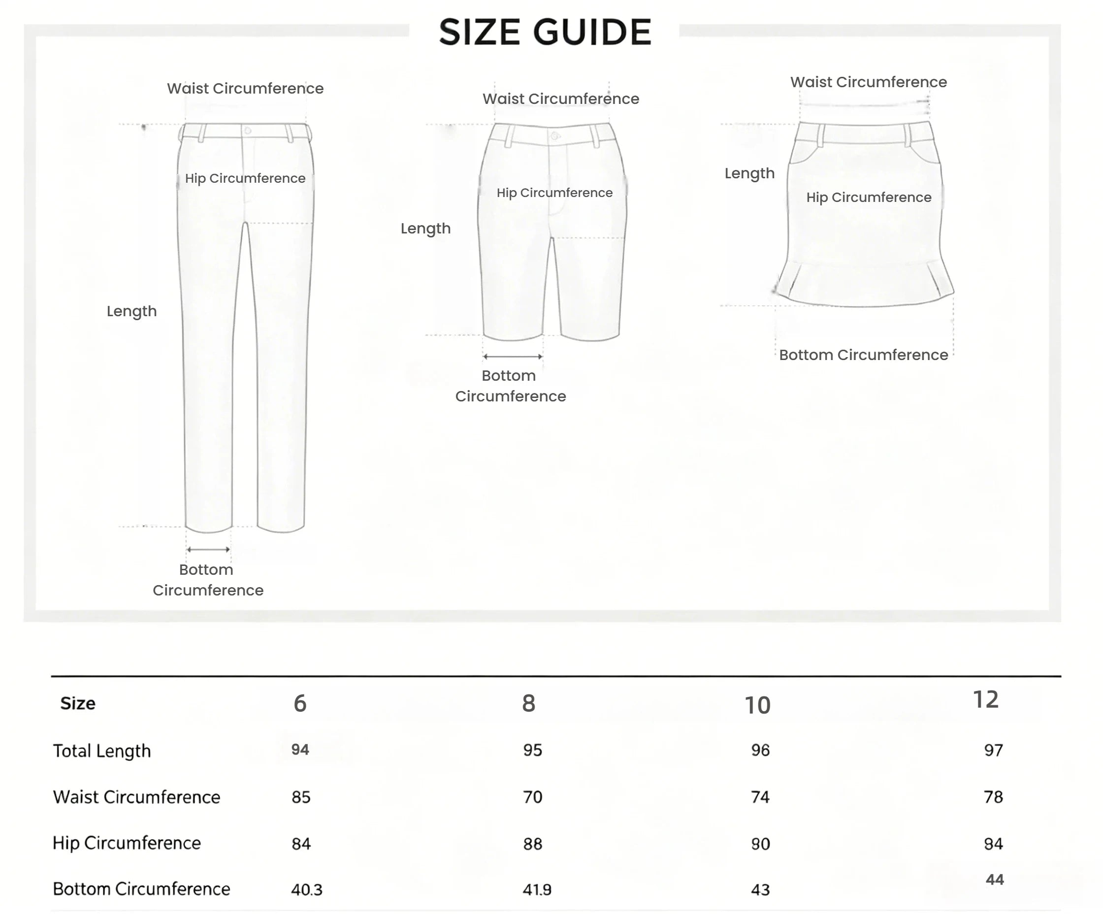 St Andrews women's slim-fit flare golf pants in Black - image 2