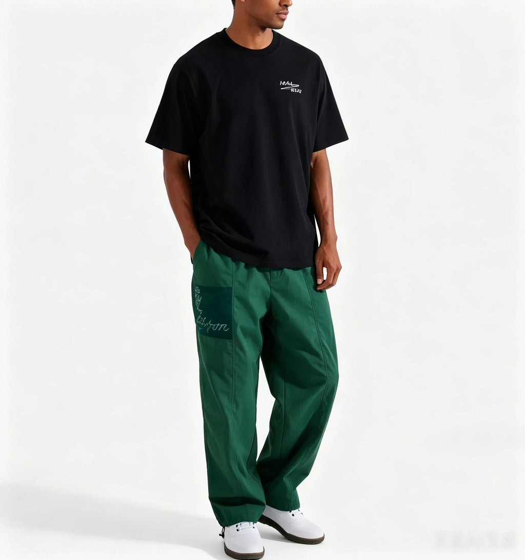 Malbon Golf Men’s Bermuda Utility Athletic Casual T-Shirt