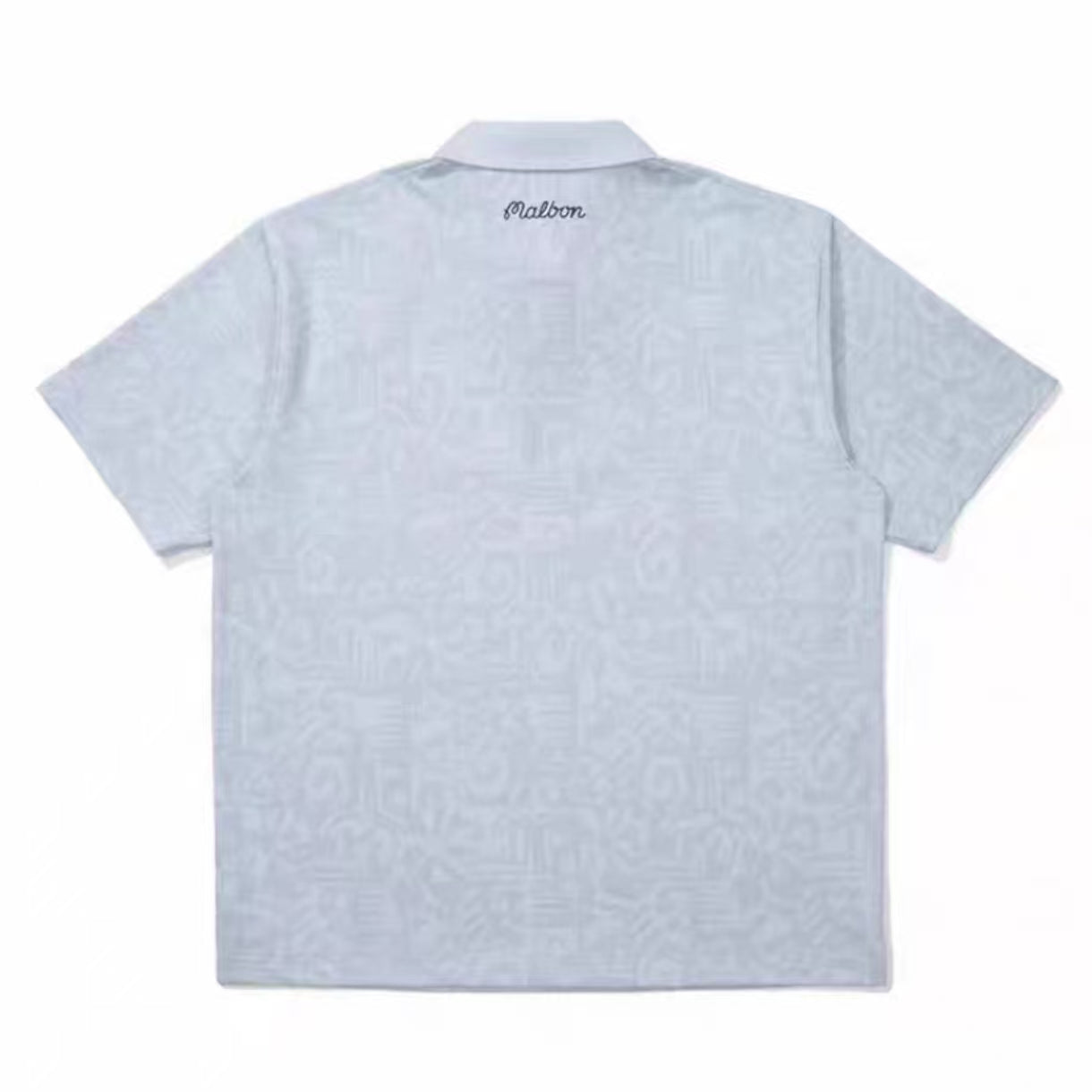 Malbon Golf Men’s Digital Print Casual Polo Shirt