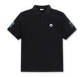 Golden Bear Unisex Cotton Embroidered Collared Golf Polo Shirt
