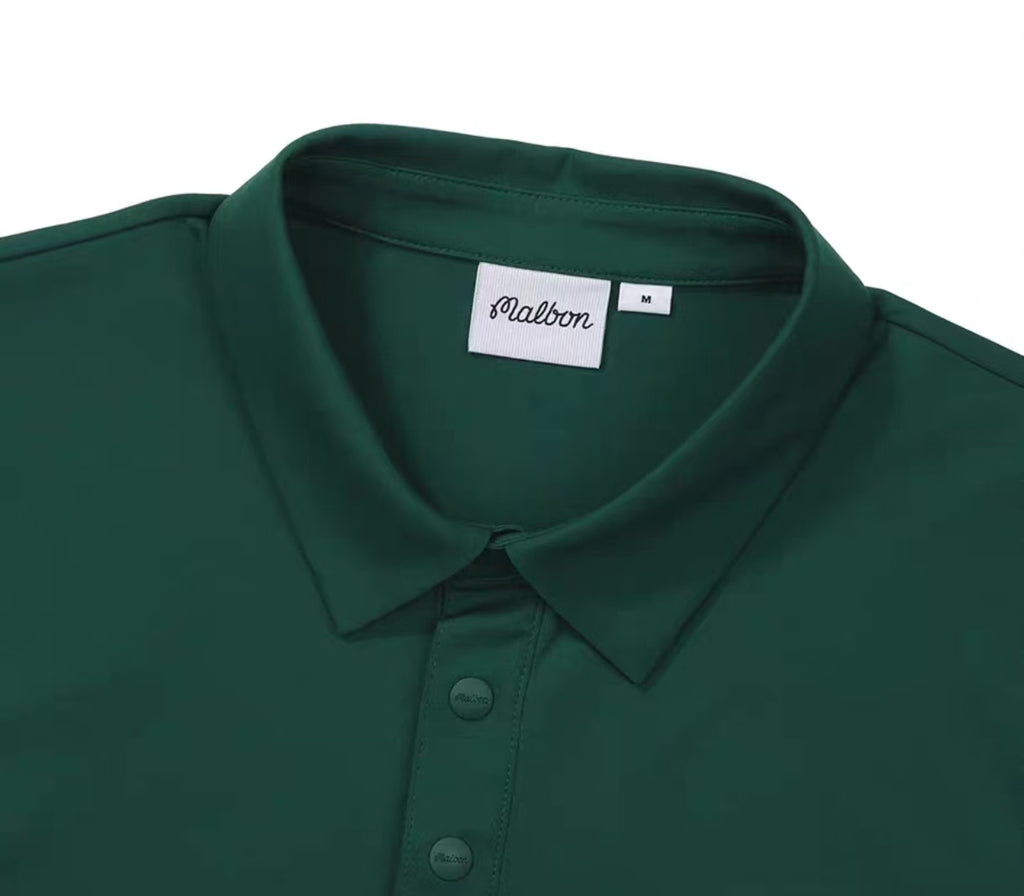 Malbon Golf Men’s Lightweight Cooling Quick-Dry Polo Shirt