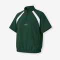Malbon CLOT Windshirt Green front view golf jacket