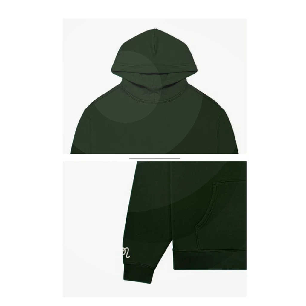 Malbon Malbon Fesque Foraging Hoodie forest model image 9