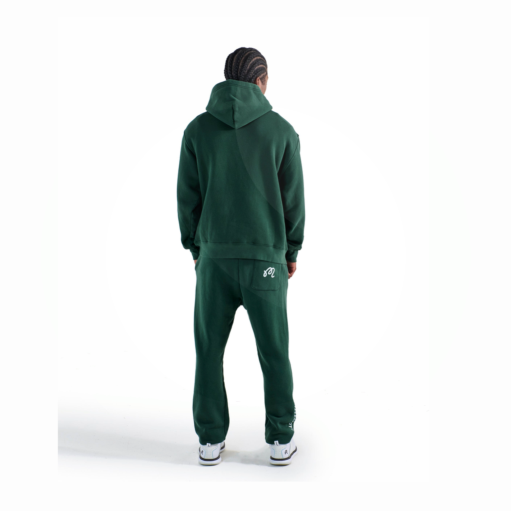 Malbon Malbon Fesque Hoodie forest model image 10