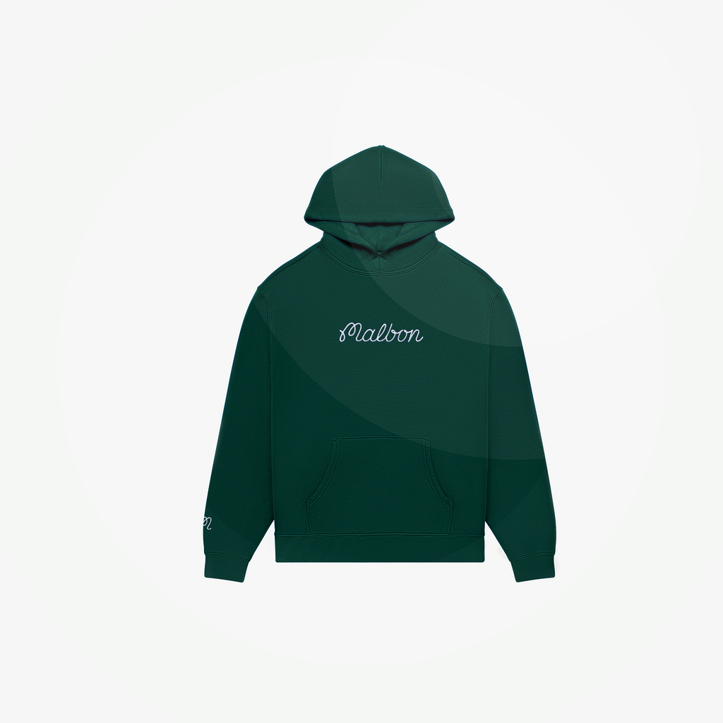 Malbon Malbon Fesque Hoodie forest model image 5