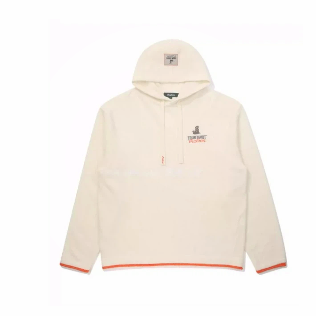 Malbon Malbon Studio Seoul Tour Divot Hoodie cream front image 1