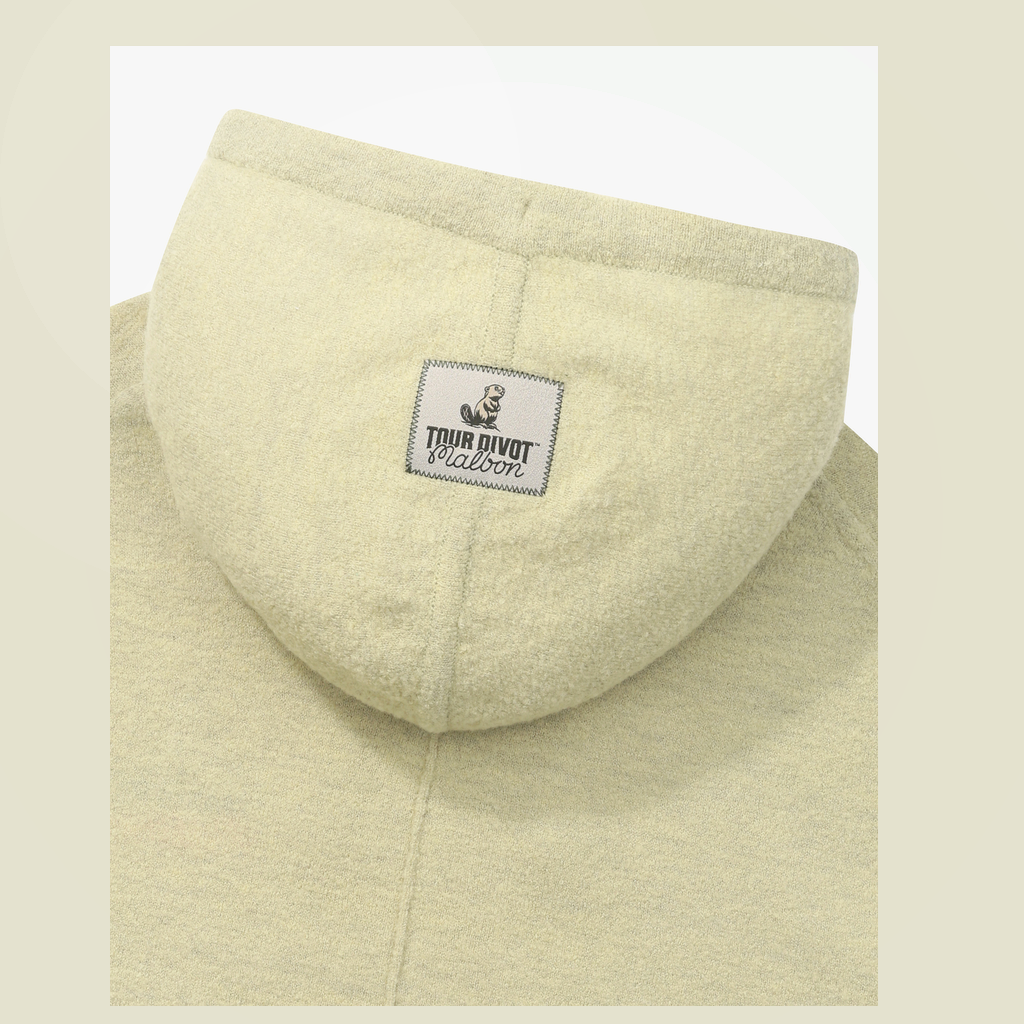 Malbon Malbon Studio Seoul Tour Divot Hoodie khaki model image 10
