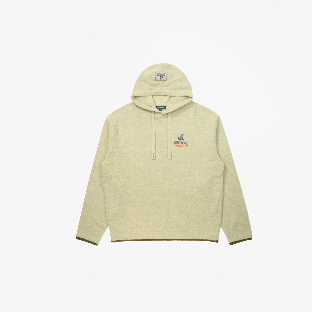Malbon Malbon Studio Seoul Tour Divot Hoodie khaki model image 6