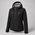 Malbon Studio Seoul 3-Layer Tech Women's Jacket Black model wearing golf apparel
