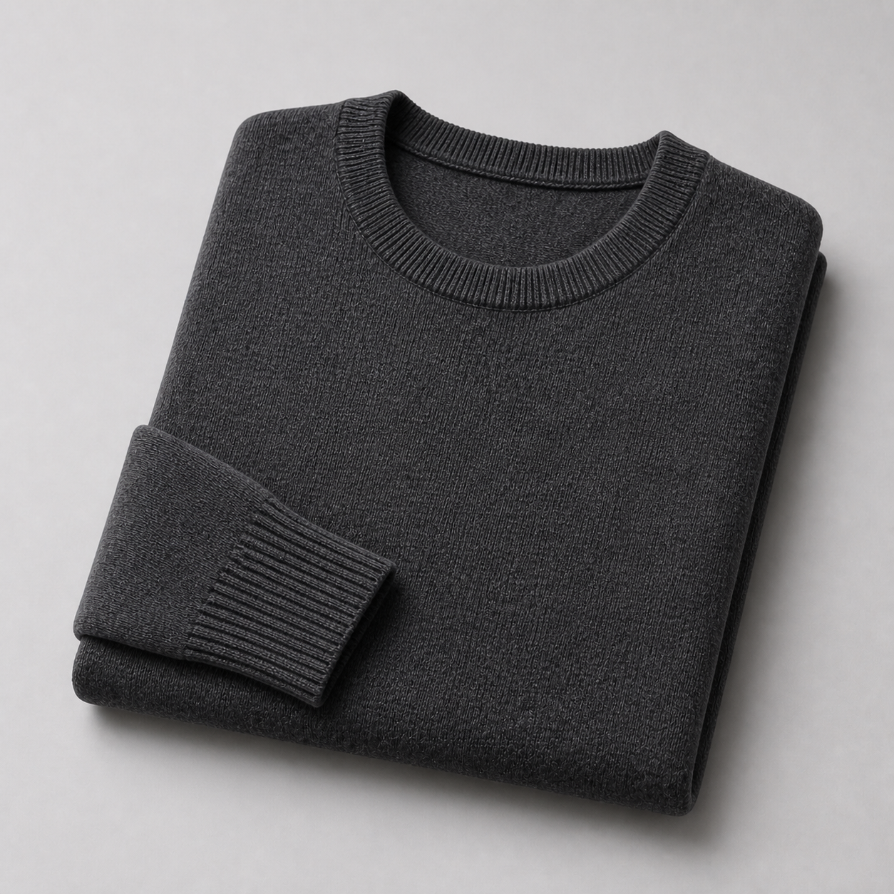 Malbon Studio Seoul Buckets Polo Sweater Black model wearing golf apparel
