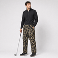 Malbon Tour Divot Camo Rain Pant Bark Camo Bark Camo model wearing view