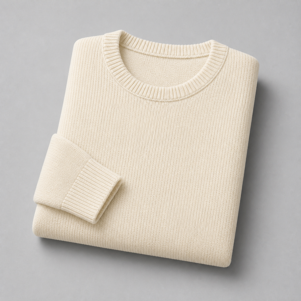 Malbon Golf Women's Collared Knit Long Sleeve Beige model wearing golf apparel